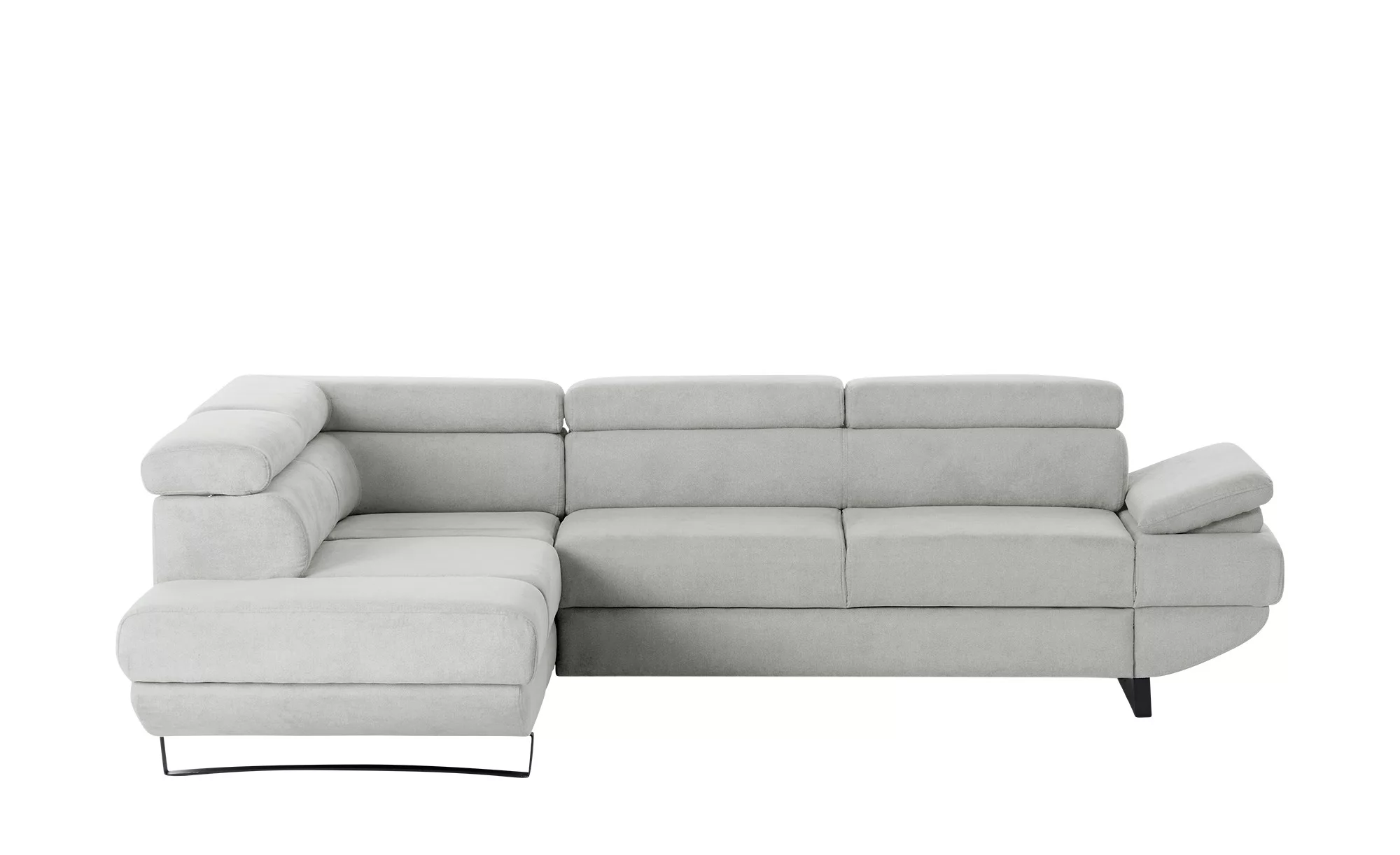 switch Ecksofa aus Mikrofaser Gio ¦ grau ¦ Maße (cm): B: 263 H: 88 T: 200 P günstig online kaufen