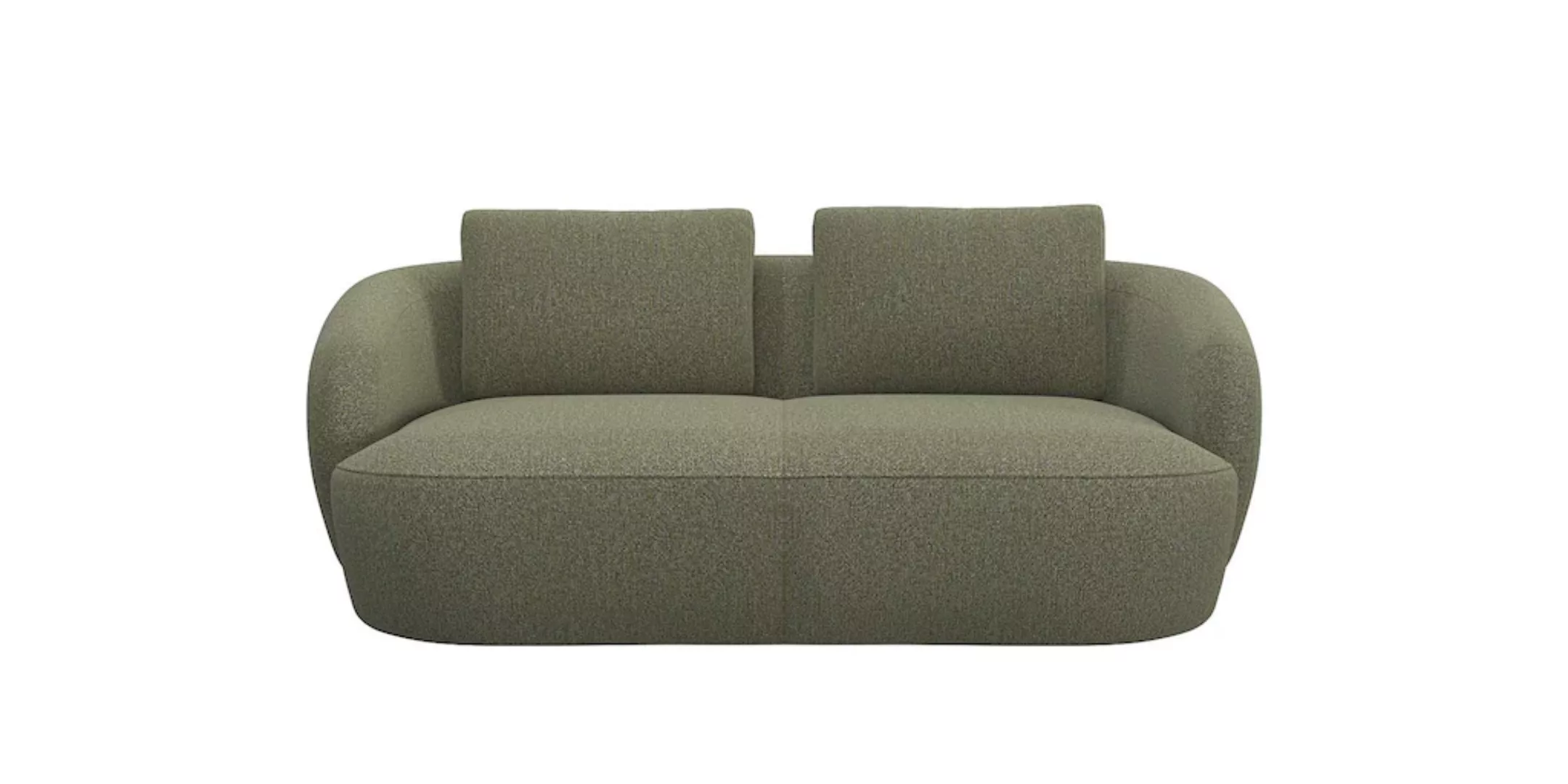 FLEXLUX 2,5-Sitzer "Torino, rund, Couch, Loveseat,", Modernes, organisches günstig online kaufen