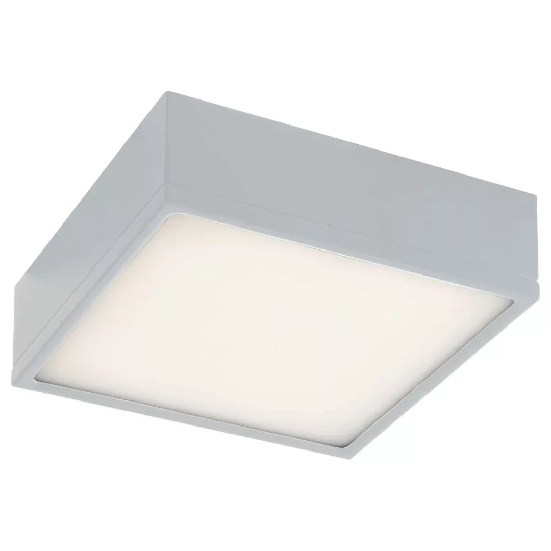 LED Deckenleuchte Klio in Weiß 22W 2000lm IP20 167x167mm günstig online kaufen