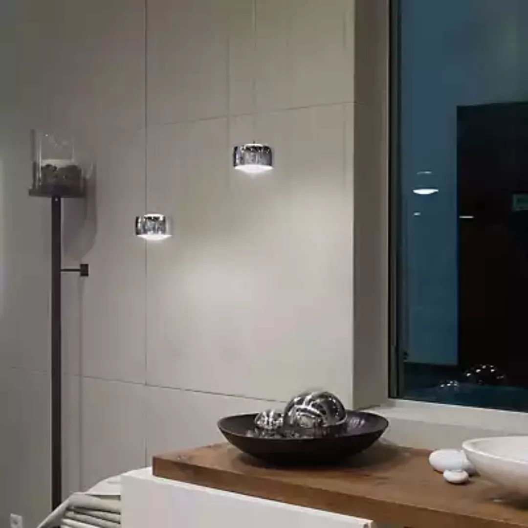 Oligo Grace Pendelleuchte LED 1-flammig - unsichtbar höhenverstellbar, Alum günstig online kaufen