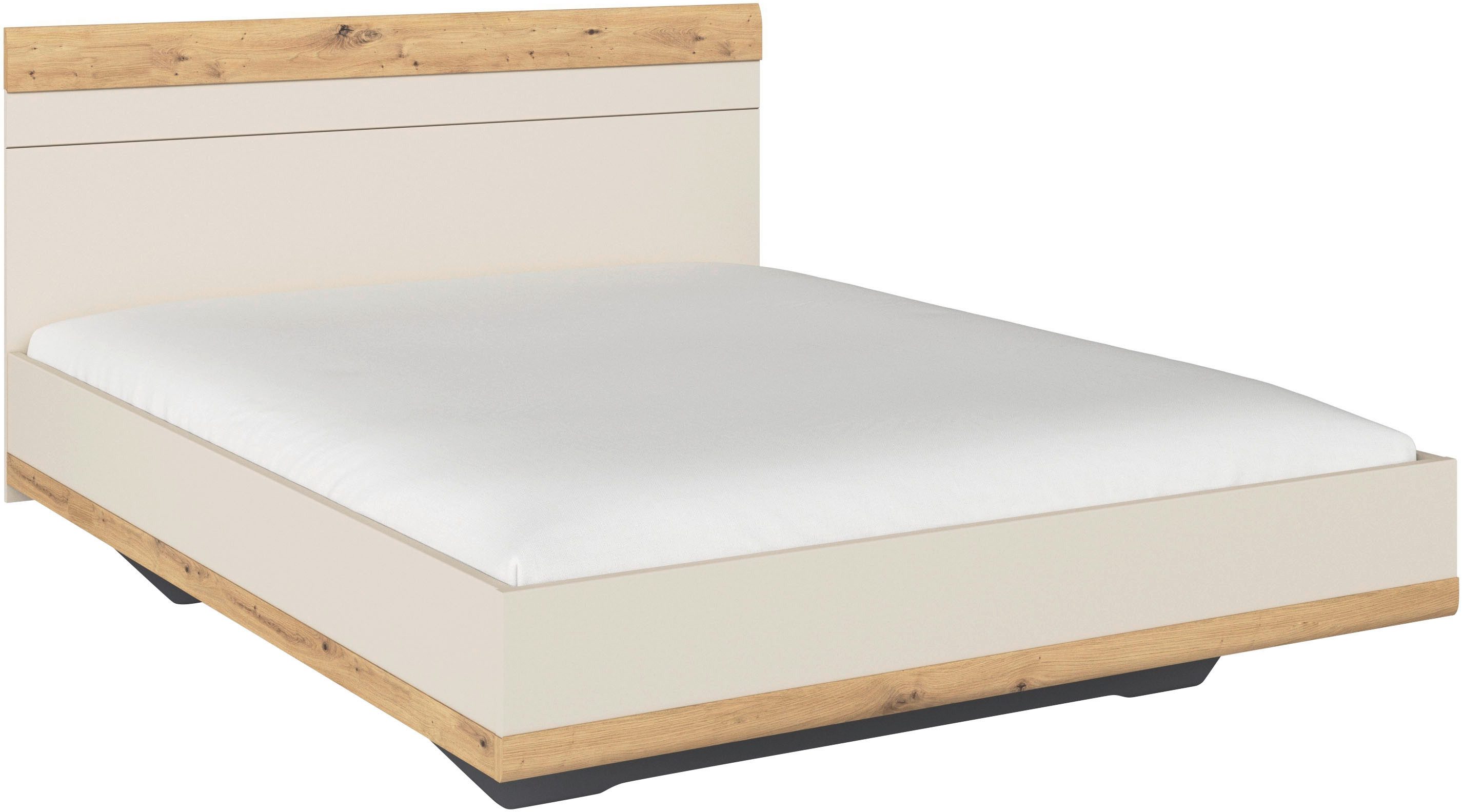 rauch Futonbett "Bett Doppelbett Holzbett SAJO", mit Farb-Absetzungen in ko günstig online kaufen