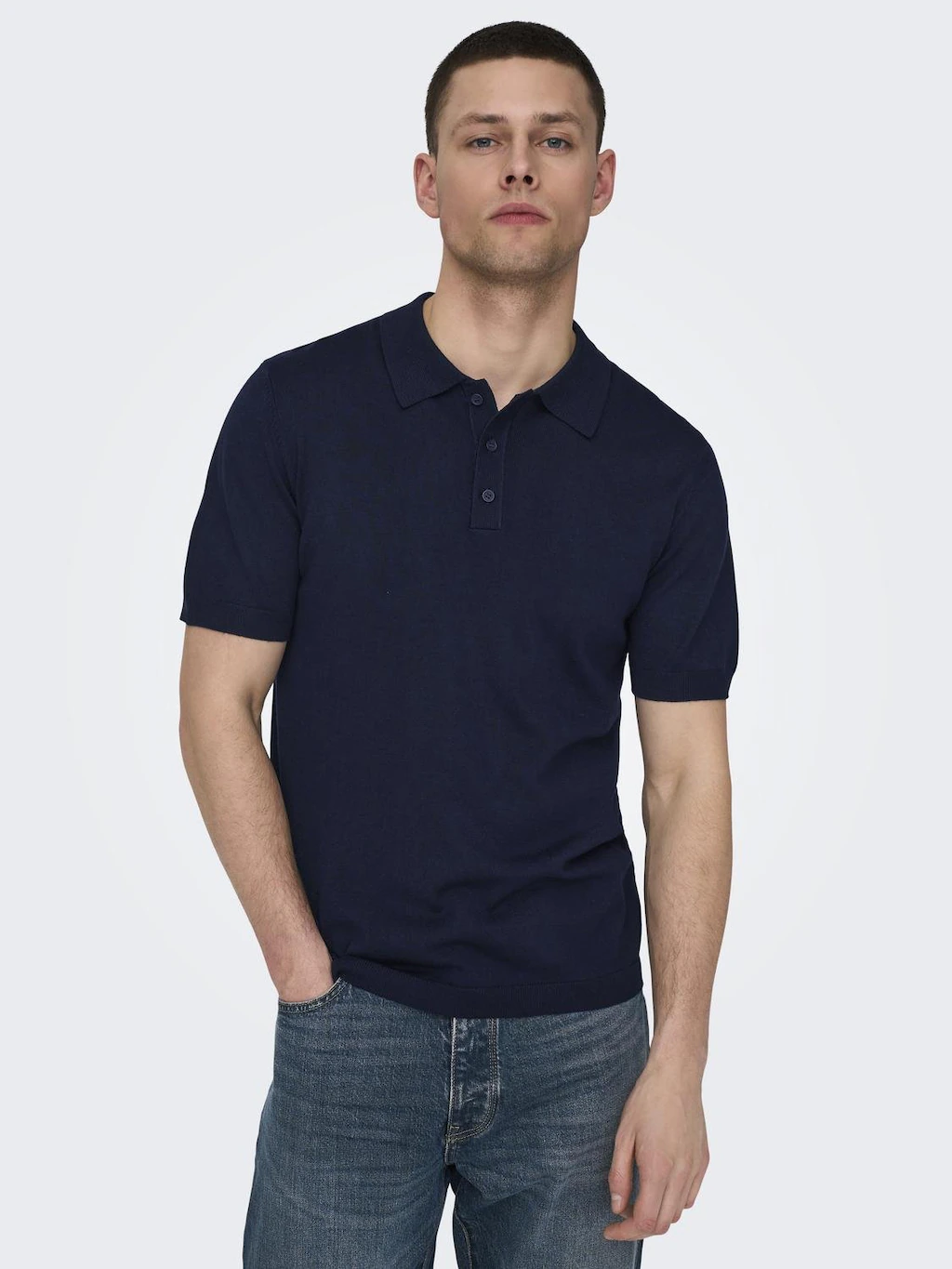 ONLY & SONS Poloshirt ONSWYLER LIFE REG 14 SS POLO KNIT NOOS günstig online kaufen