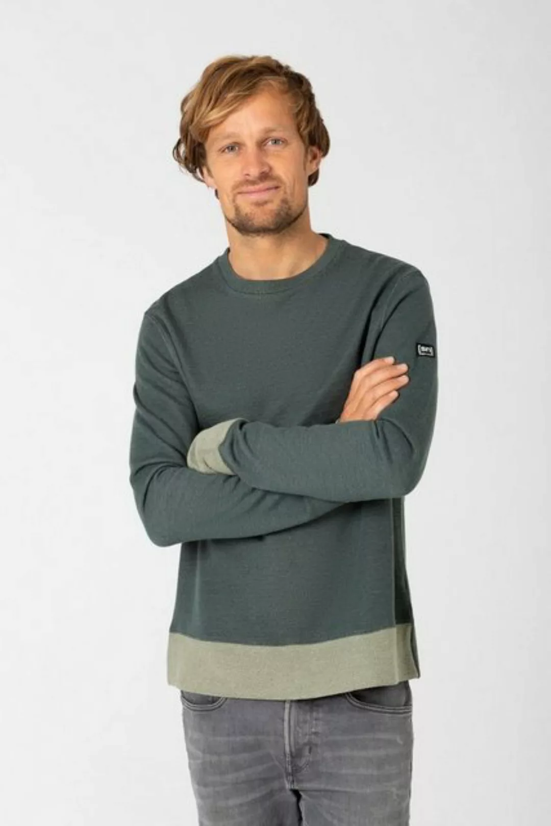 SUPER.NATURAL Sweatshirt Merino Pullover M RIFFLER CREWNECK bequemer Merino günstig online kaufen