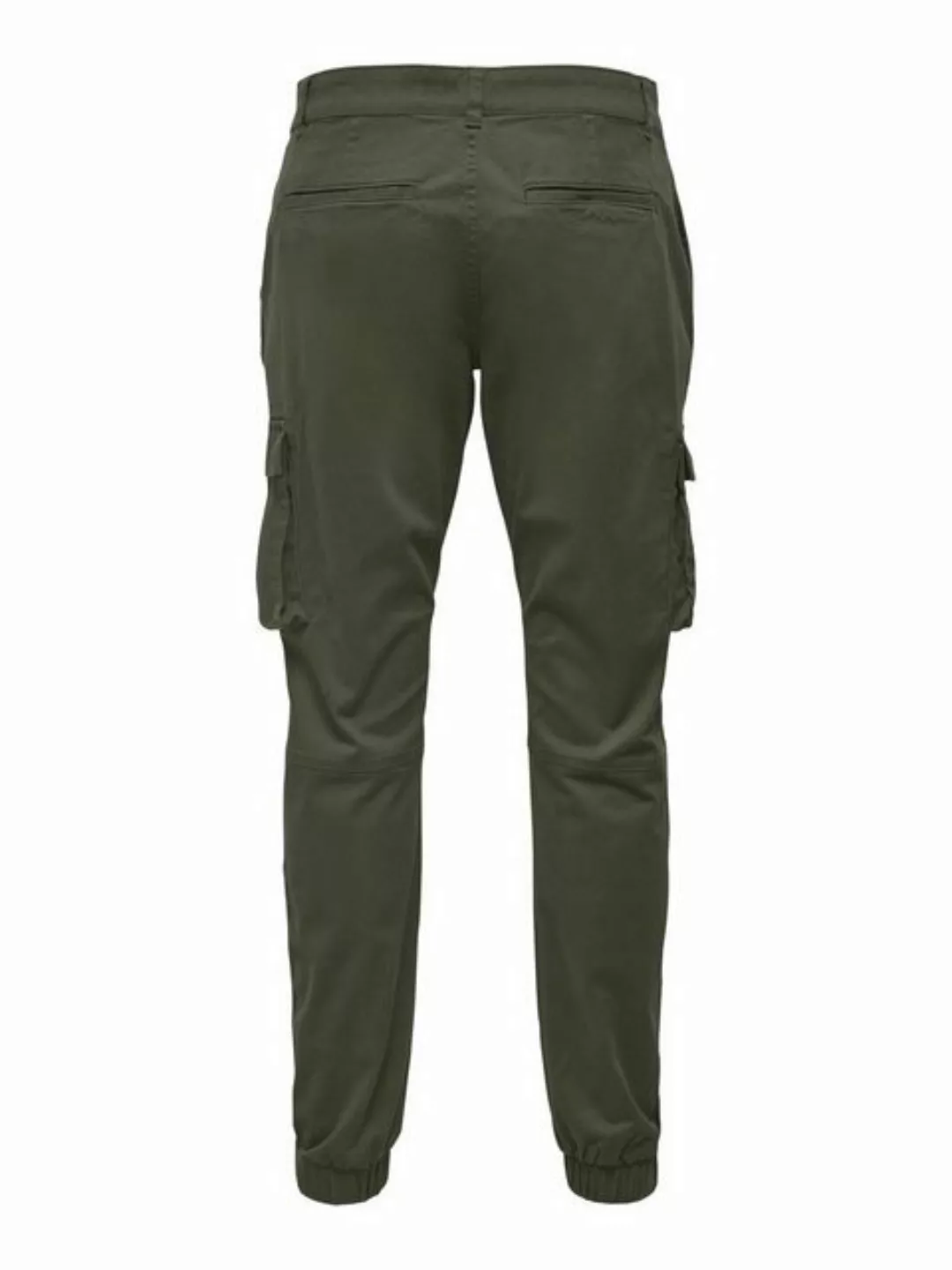 Only & Sons Herren Cargo Hose ONSCAM STAGE 6687 - Tapered Fit - Grau günstig online kaufen