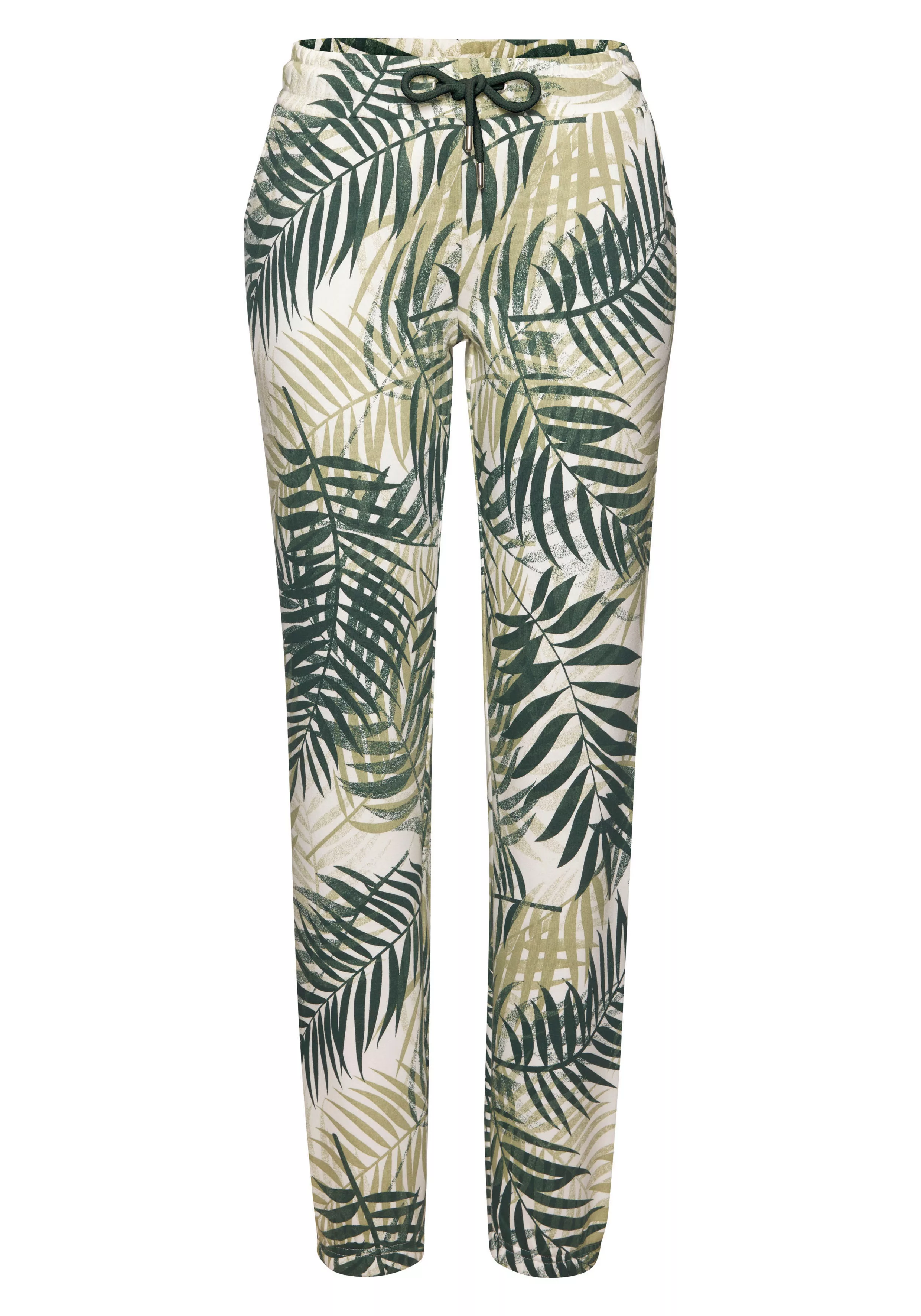 LASCANA Sweatpants, (1 tlg.), Loungehose mit Allover-Druck, Loungewear günstig online kaufen