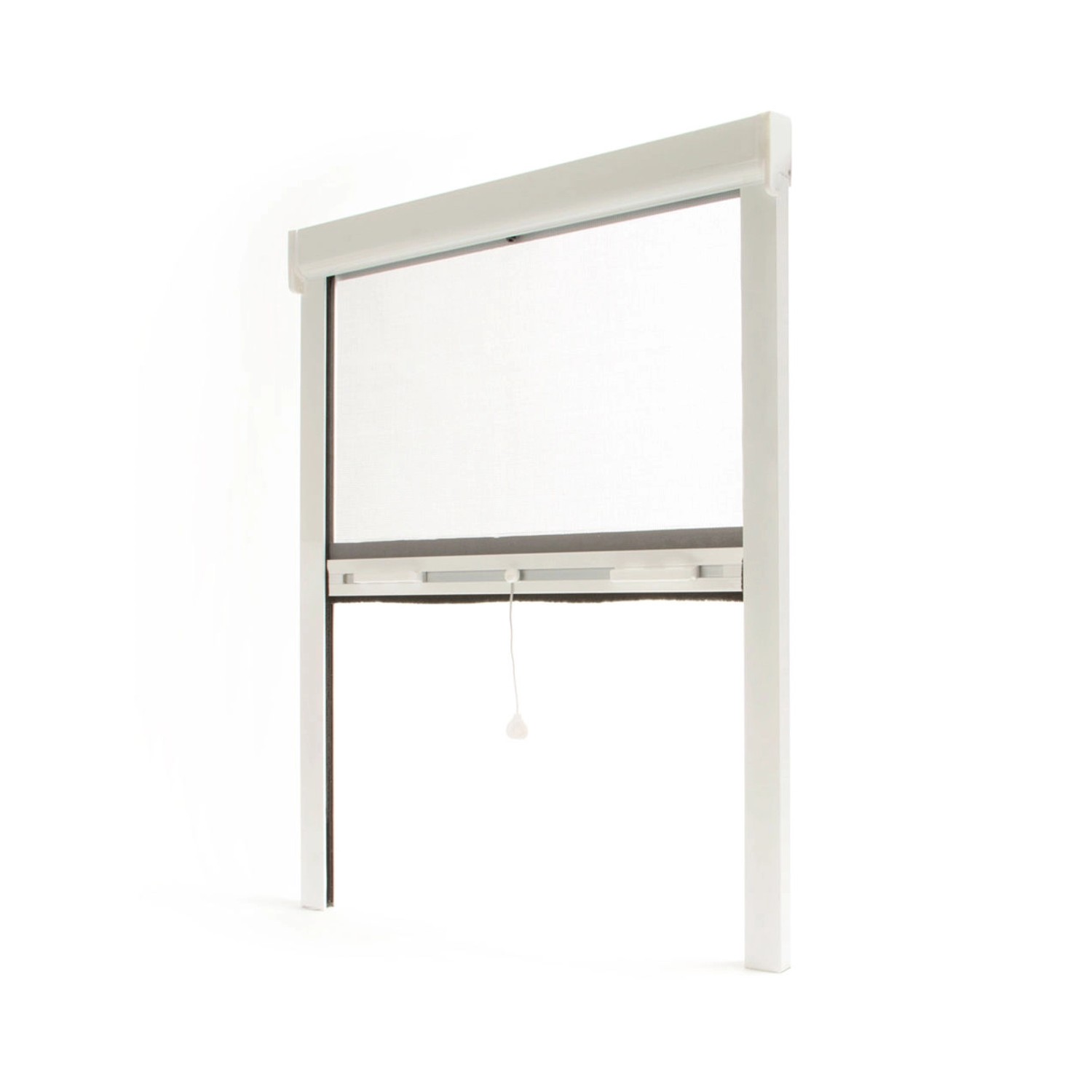 Avosdim Insektenschutzrollo Fenster & Tür Aluminium 150cm x 160cm Weiß günstig online kaufen