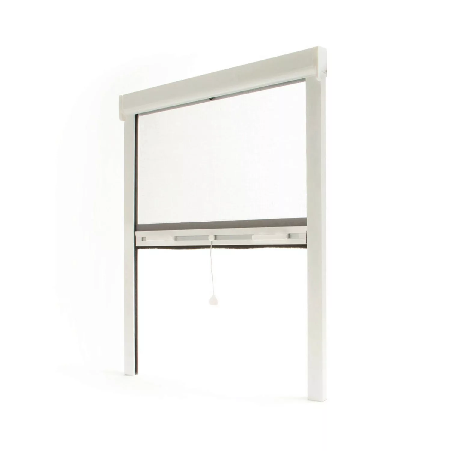 Avosdim Insektenschutzrollo Fenster & Tür Aluminium 150cm x 220cm Weiß günstig online kaufen