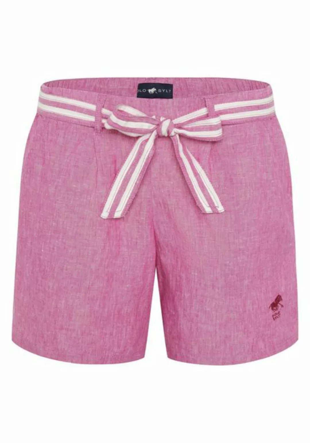 Polo Sylt Shorts mit Gürtel aus Stoff günstig online kaufen