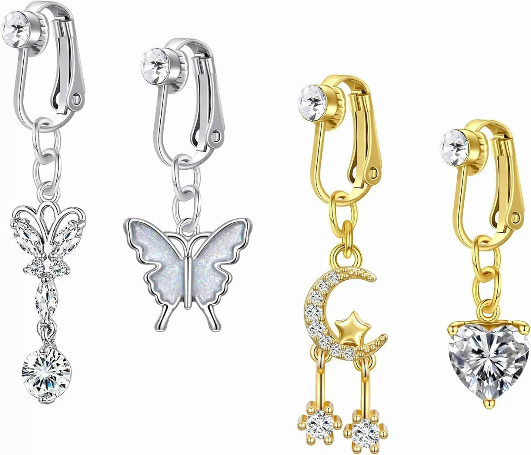 LuxusKollektion Bauchnabelpiercing Fake Bauchnabelpiercing Damen Chirurgens günstig online kaufen