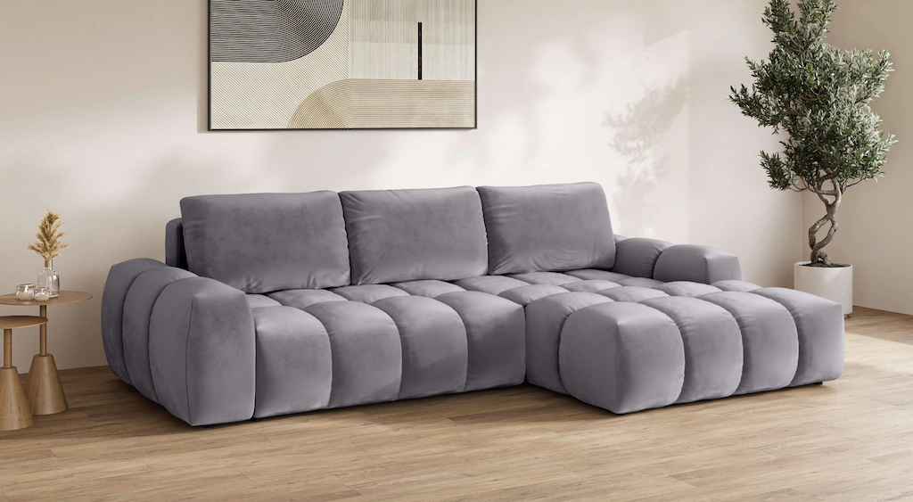 INOSIGN Ecksofa "AZITA klein optionale Schlafsofa mit Bettkasten, B/T/H: 27 günstig online kaufen