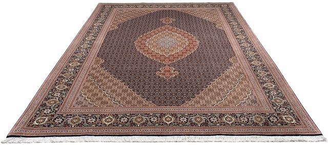 morgenland Orientteppich »Perser - Täbriz - 303 x 202 cm - dunkelbraun«, re günstig online kaufen