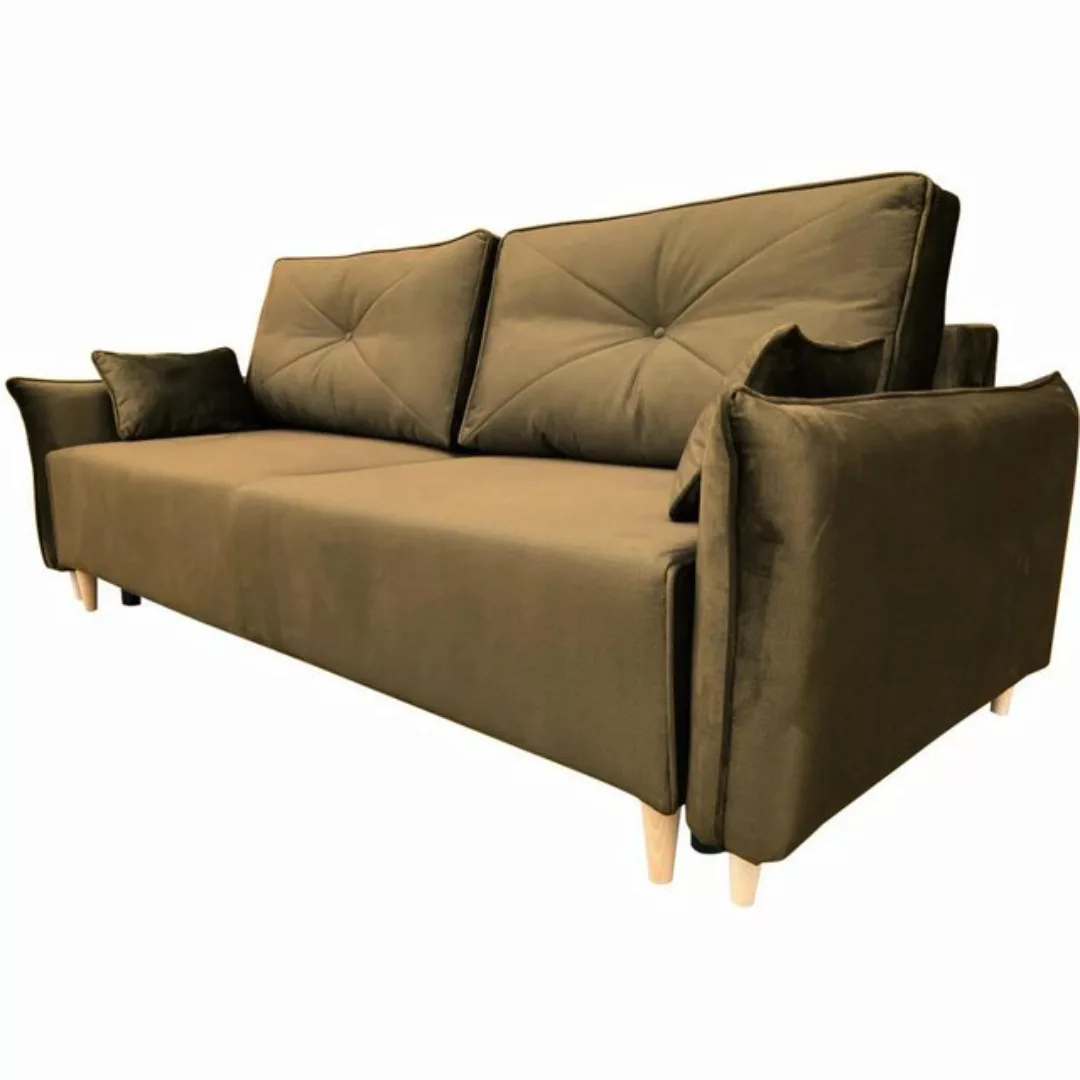 Beautysofa Sofa Modernes stilvolles bequemes Sofa mit großem Schlafbereich günstig online kaufen