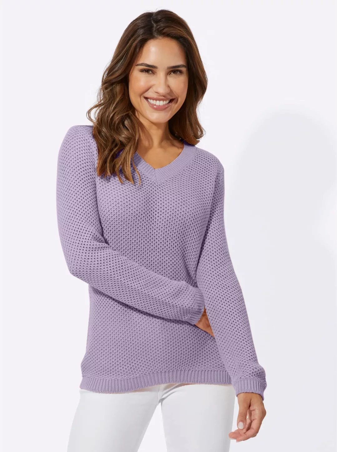 Classic Basics Strickpullover "Langarm-Pullover" günstig online kaufen