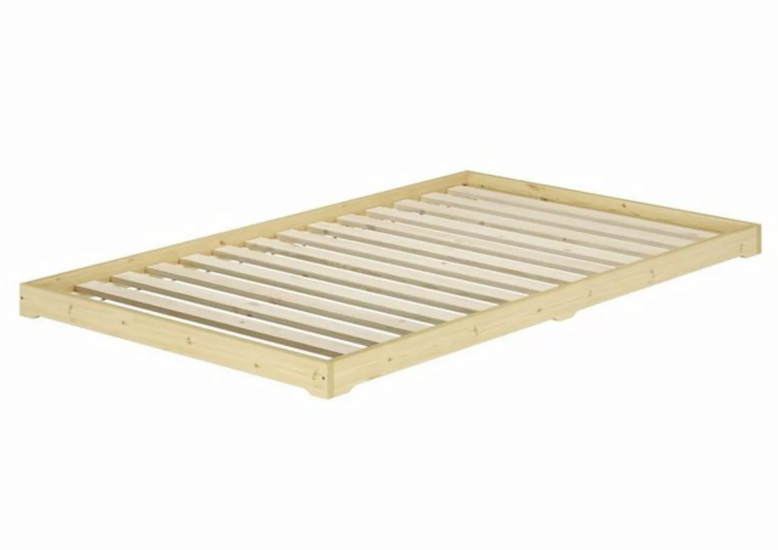 ERST-HOLZ Stapelbett Futonbett Studentenbett 120x200 Fichte massiv extra ni günstig online kaufen