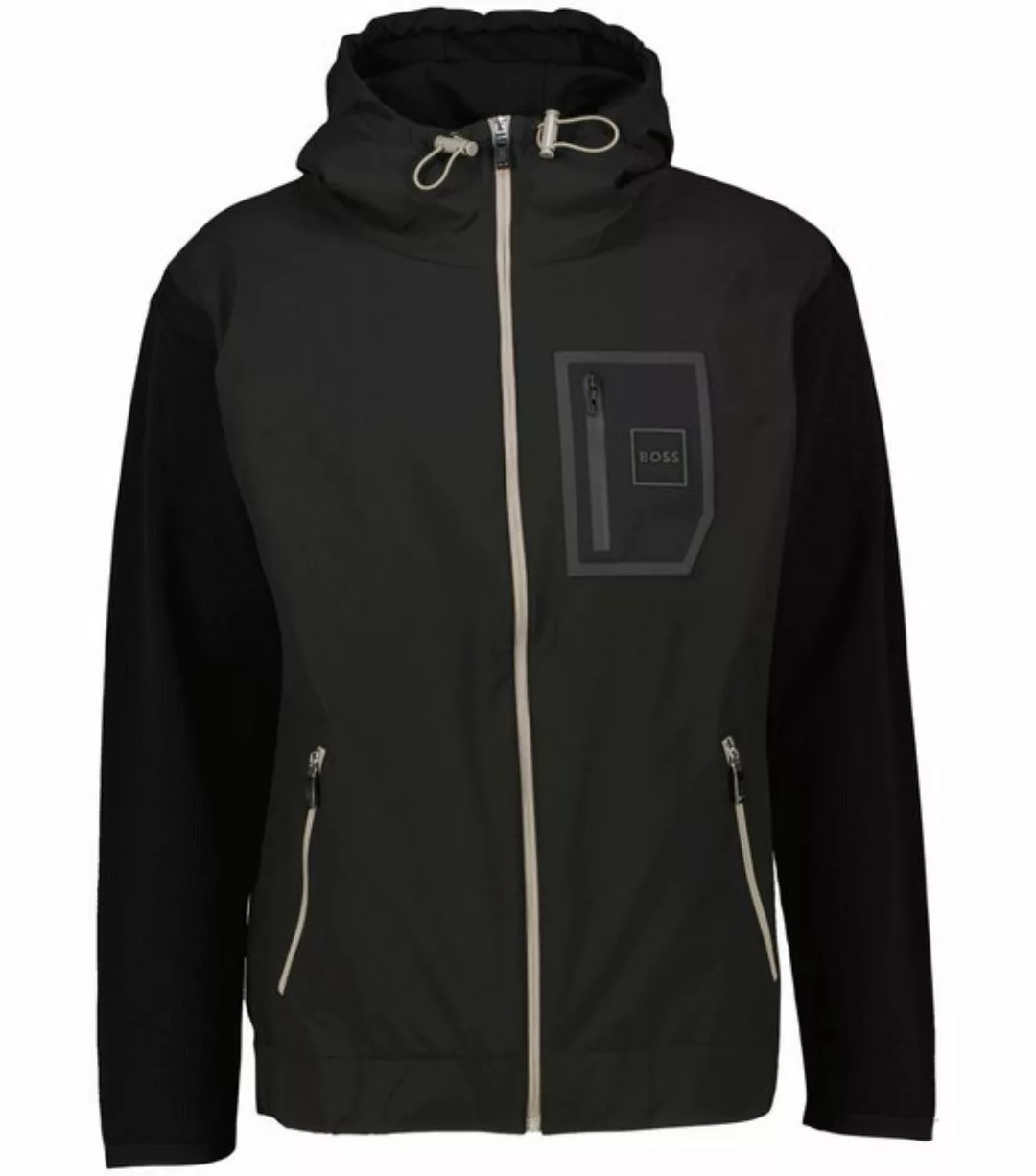 BOSS Softshelljacke Herren Jacke MAYNER im Materialmix (1-St) günstig online kaufen