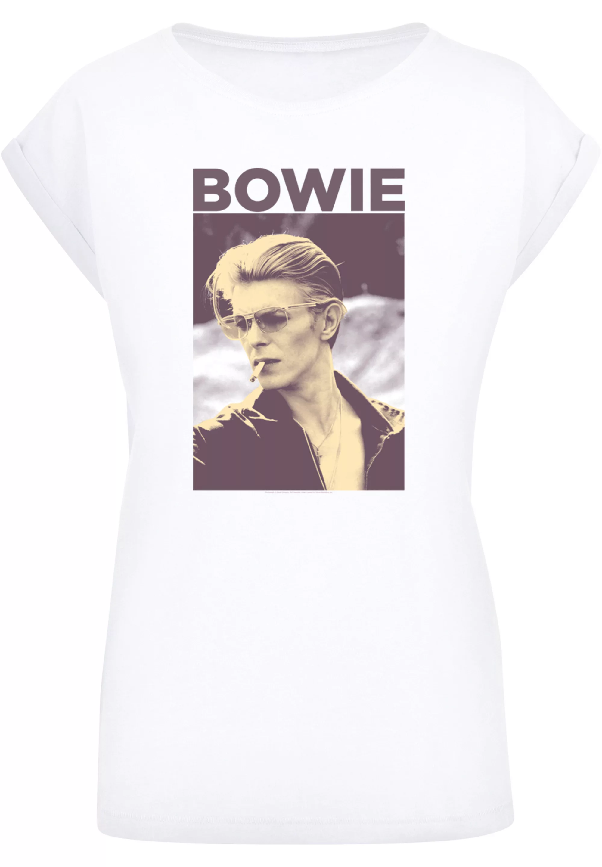 F4NT4STIC T-Shirt "David Bowie Smoking Photograph", Print günstig online kaufen