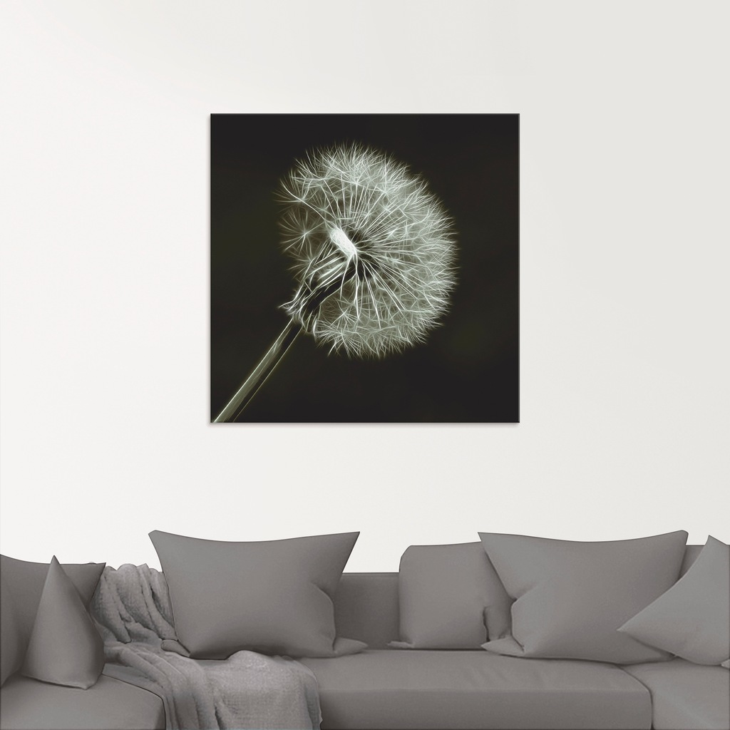 Artland Glasbild »Pusteblume«, Blumen, (1 St.), in verschiedenen Größen günstig online kaufen