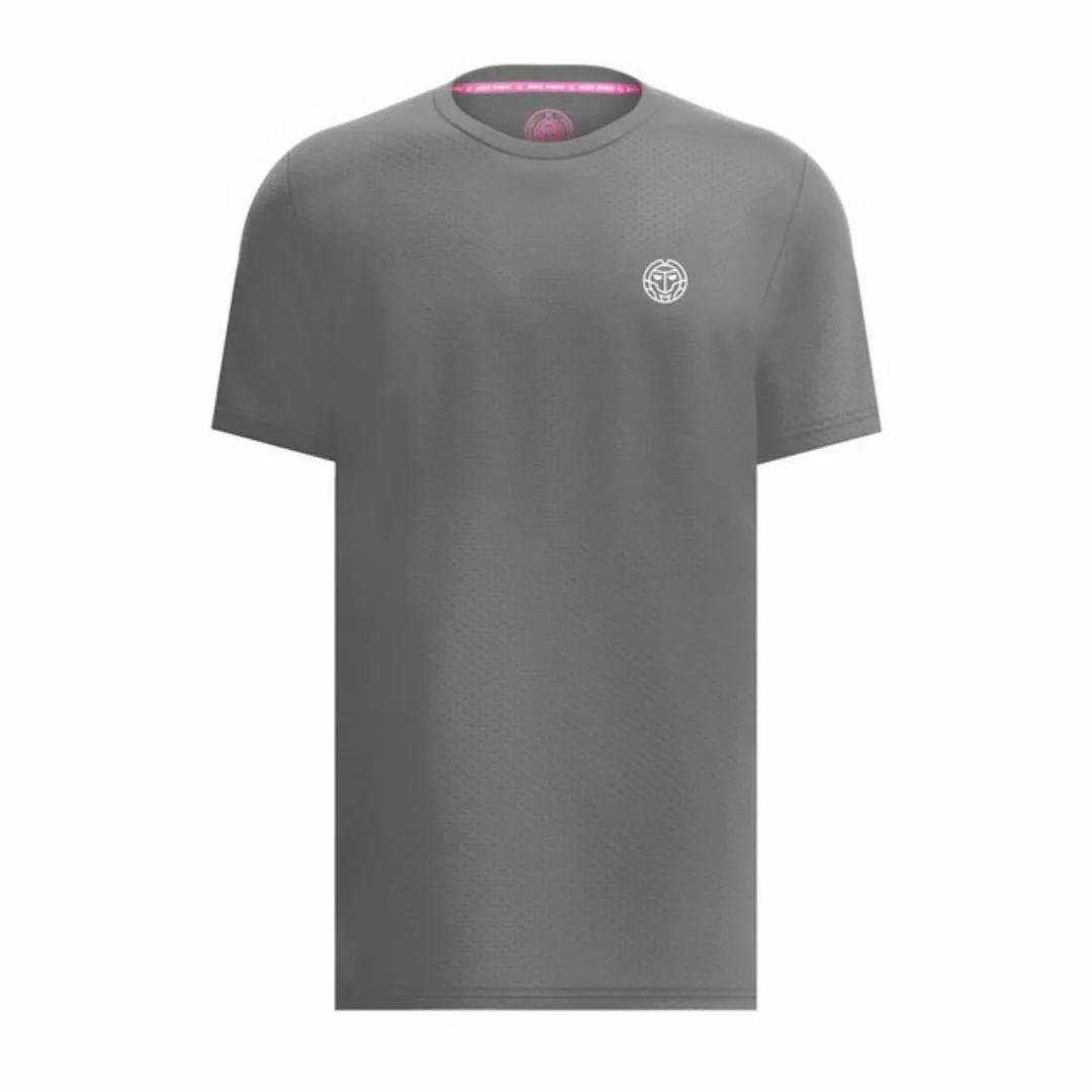 BIDI BADU Tennisshirt Crew Tennis Shirt für Herren in Grau günstig online kaufen