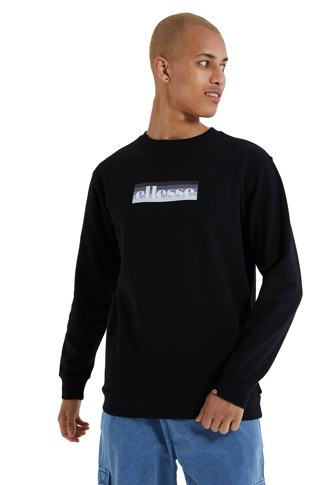 Ellesse Herren Sweater KIKONI SWEATSHIRT Black Schwarz günstig online kaufen