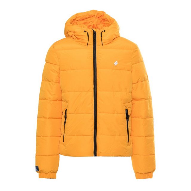 Superdry Steppjacke "HOODED SPORTS PUFFR JACKET", mit Kapuze, mit kontrastf günstig online kaufen