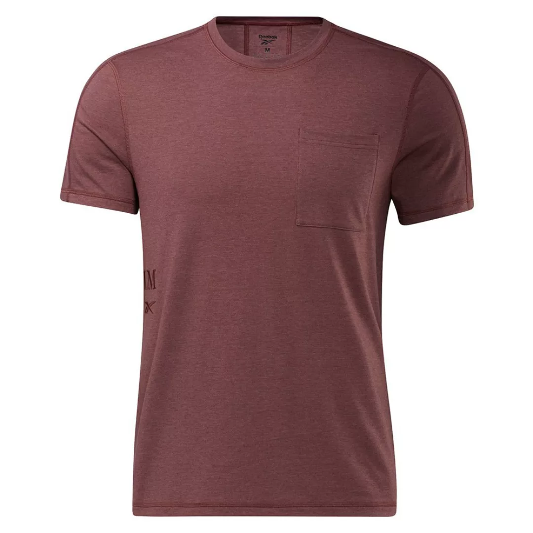 Reebok Les Mills® Pocket Kurzärmeliges T-shirt L Rich Red Mel.-R günstig online kaufen