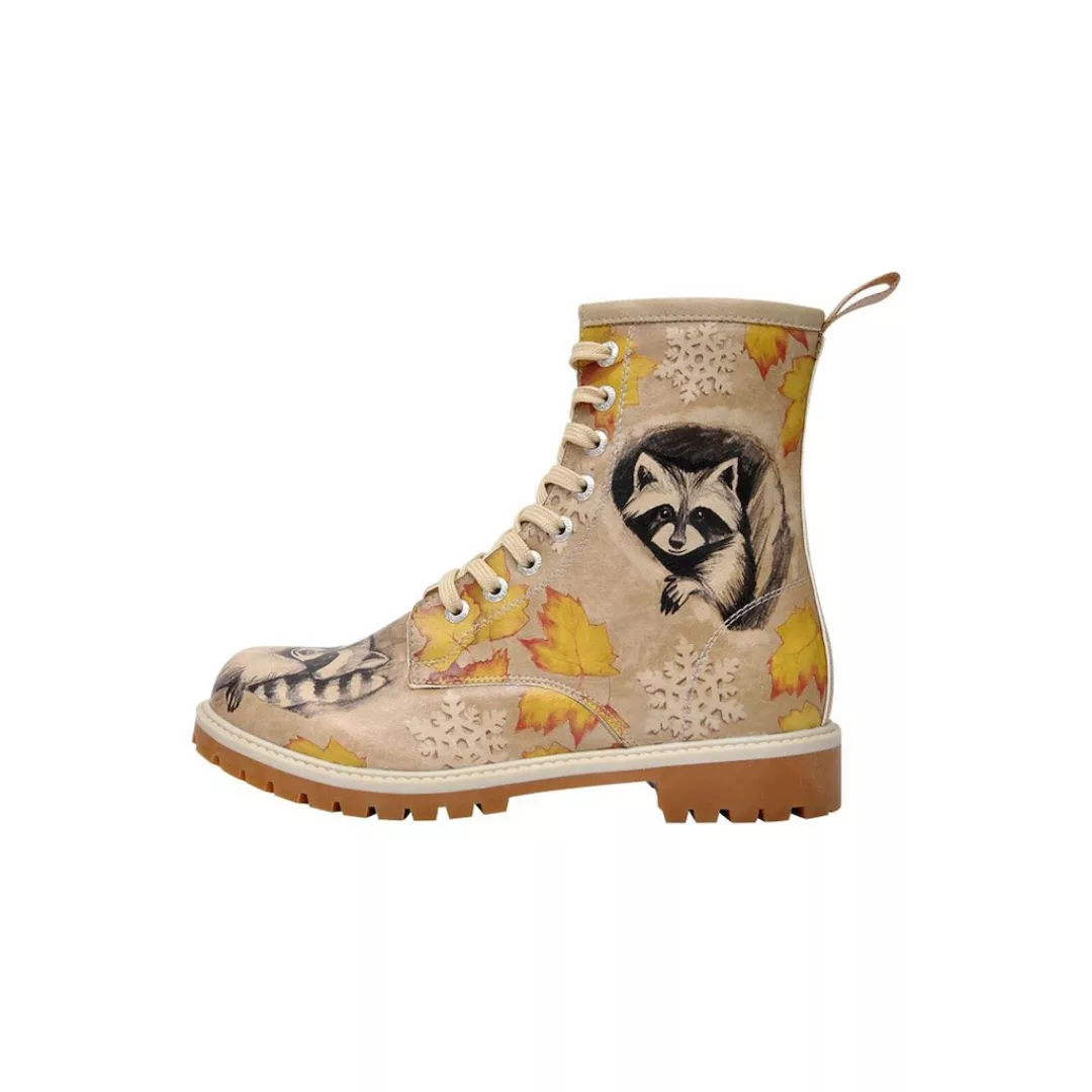 DOGO Schnürboots "Damen Boots Raccoon Vegan Damen Boots / female", Vegan günstig online kaufen