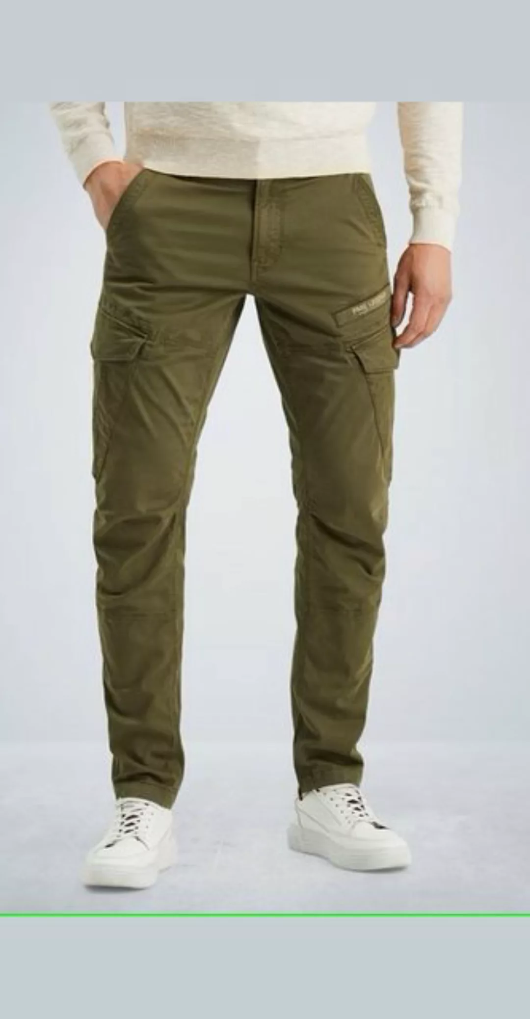 PME LEGEND Cargohose - Cargohose Slim Fit - herbstliche Stoffhose einfarbig günstig online kaufen