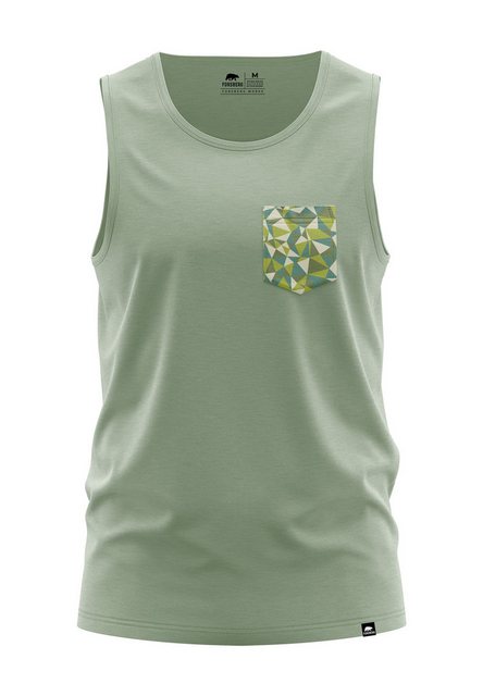 FORSBERG T-Shirt pastellgrünes Tanktop Shirt günstig online kaufen