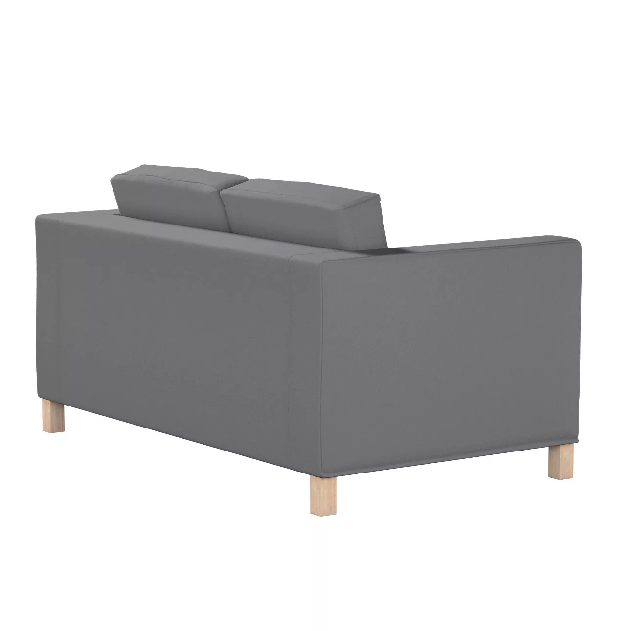 Bezug für Karlanda 2-Sitzer Sofa nicht ausklappbar, kurz, grau, 60cm x 30cm günstig online kaufen