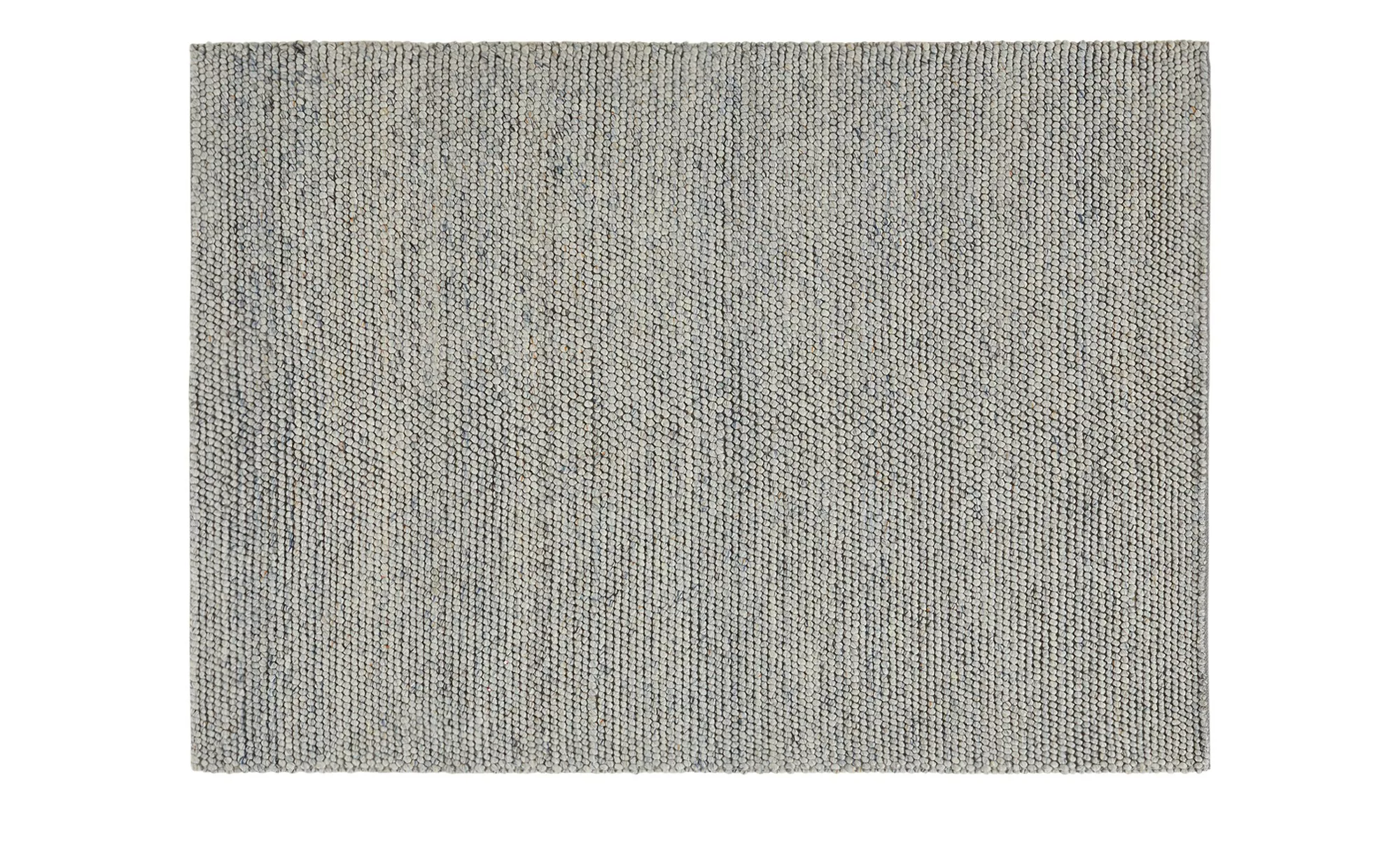 Handwebteppich - silber - Wolle - 140 cm - Sconto günstig online kaufen