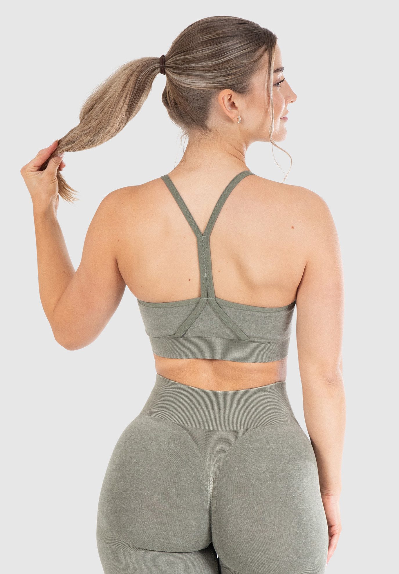 Smilodox Sport-BH Batik Acid Scrunch, Rutschfester günstig online kaufen