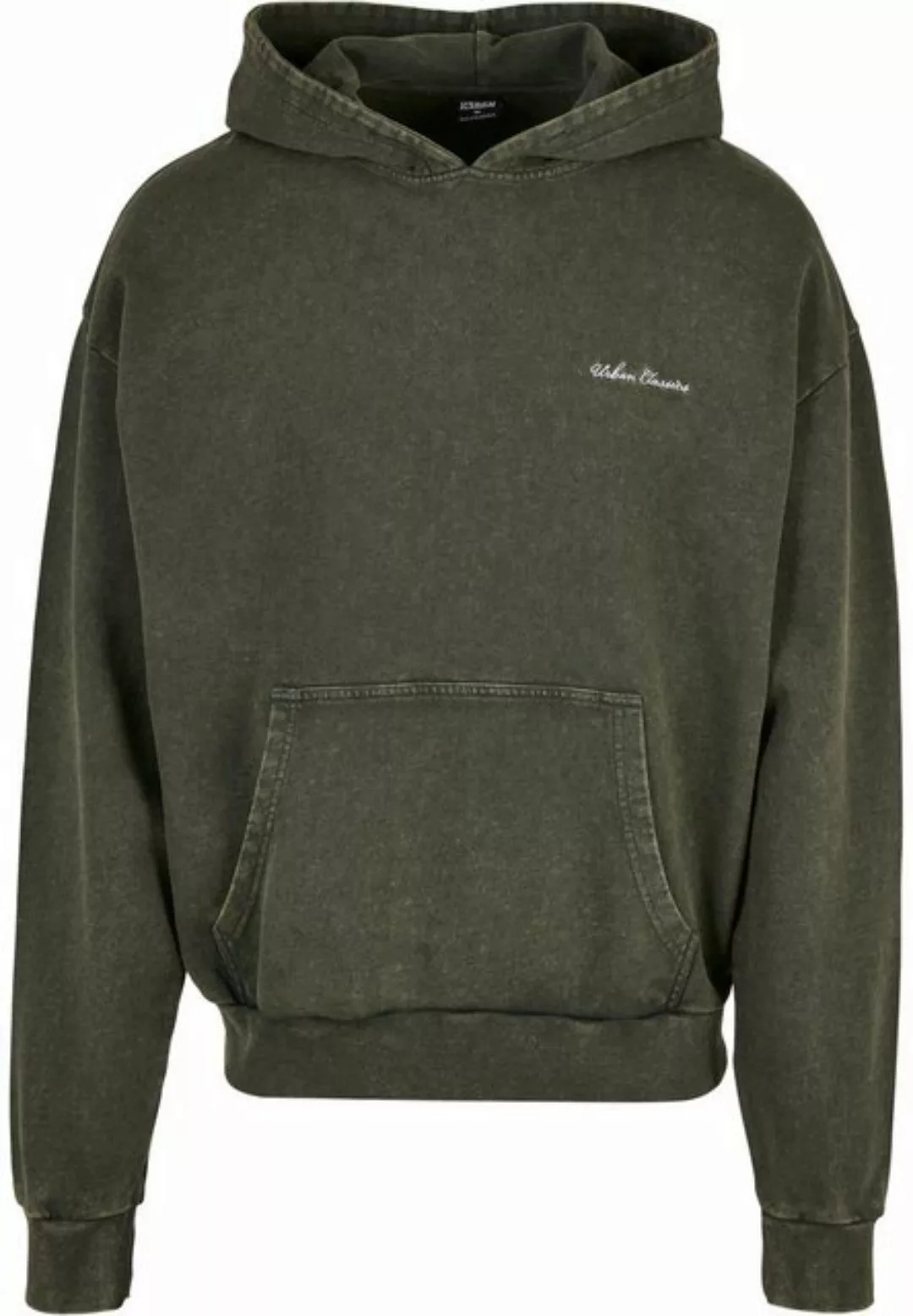 URBAN CLASSICS Kapuzensweatshirt Urban Classics Herren Small Embroidery Hoo günstig online kaufen