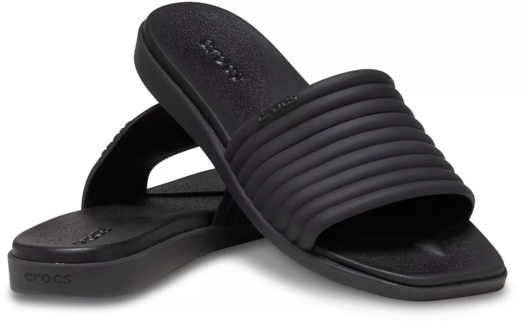 Crocs Pantolette "Miami Slide", Sandale, Badeschuh, Schlappen mit kleinem K günstig online kaufen