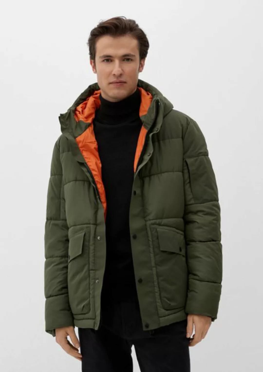 s.Oliver Outdoorjacke Pufferjacke mit Kapuze günstig online kaufen