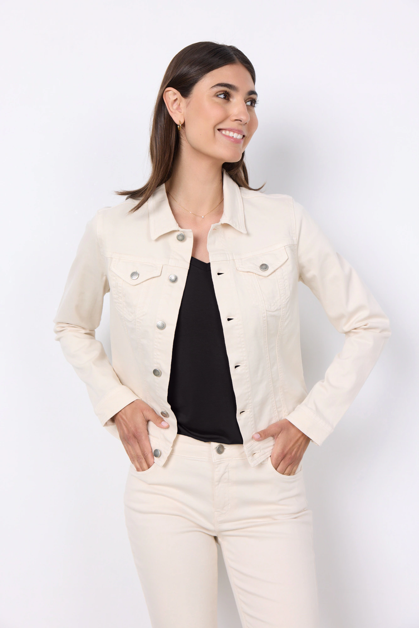 soyaconcept Jeansblazer "SC-ERNA 2", Jeansjacke in taillierter Form und sch günstig online kaufen