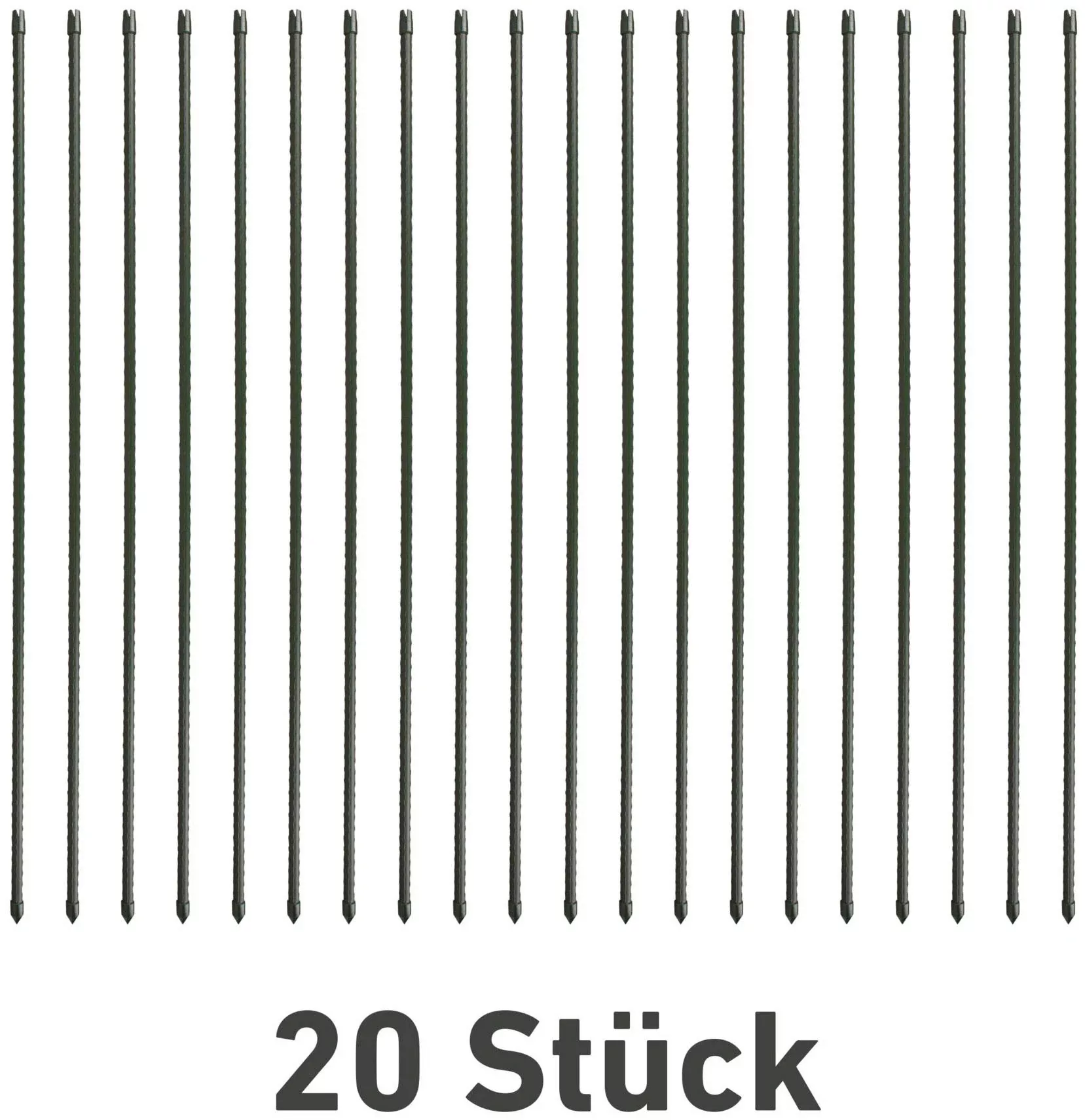 Windhager Rankhilfe, (Set, 20 St.), Stahlpflanzstäbe in Bambusoptik, H: 120 günstig online kaufen