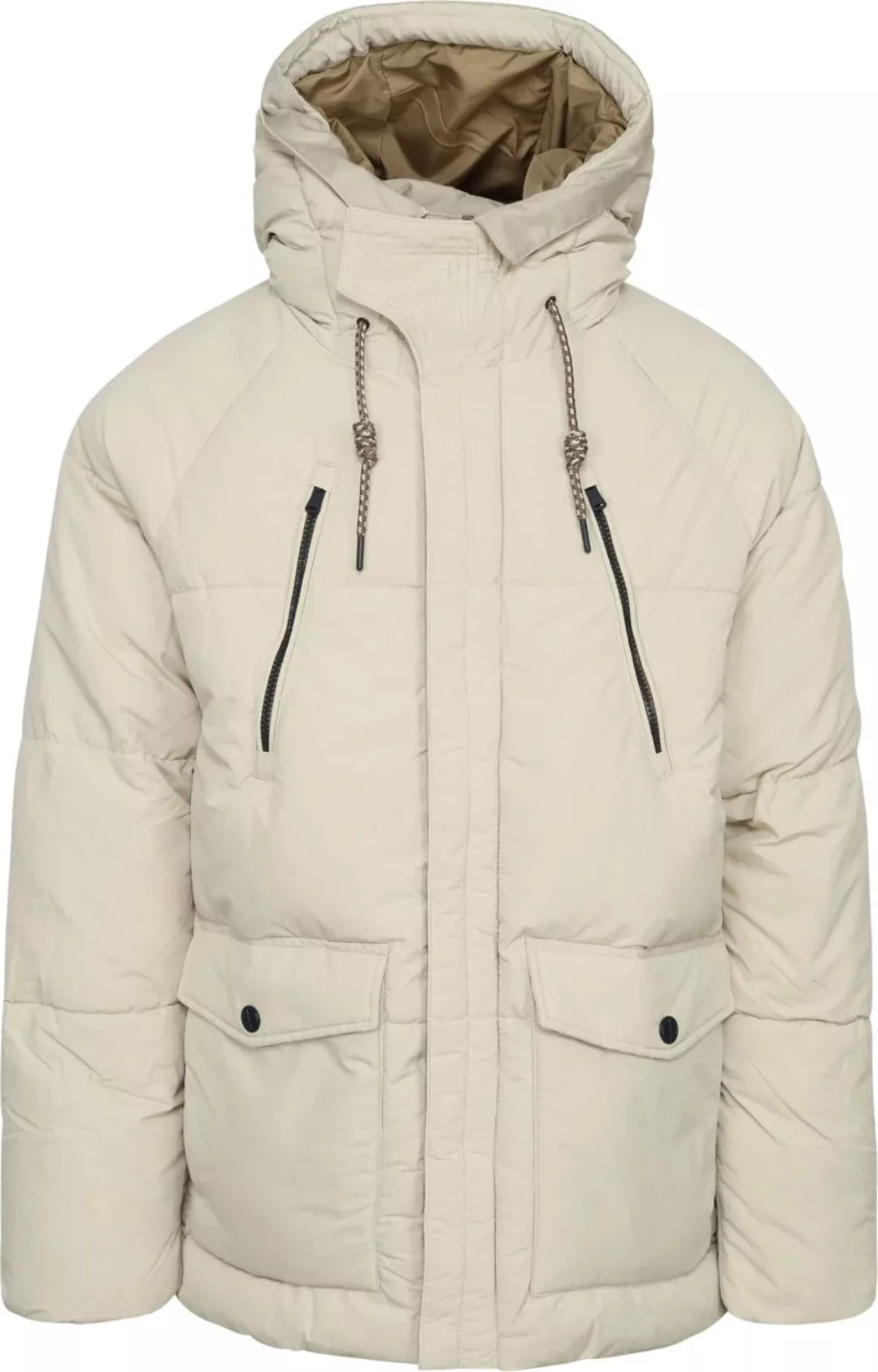 Dstrezzed Nordic Parka Jacke Ecru - Größe XL günstig online kaufen