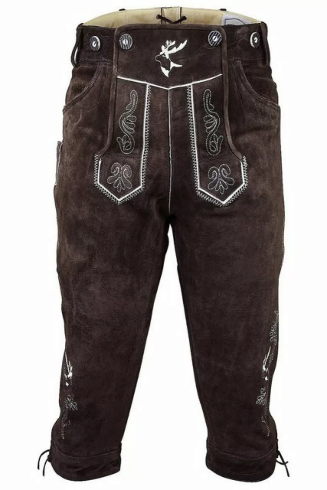 Edelnice Trachtenlederhose Hirsch günstig online kaufen