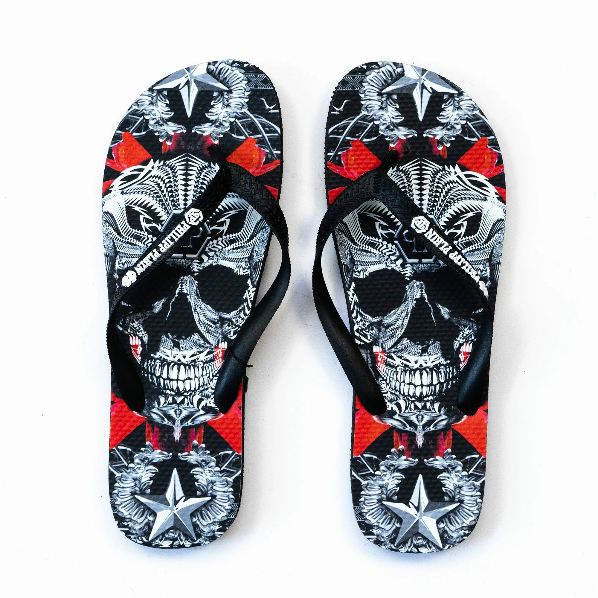 PHILIPP PLEIN IMPS900 Zehentrenner Schwarz, inklusive günstig online kaufen