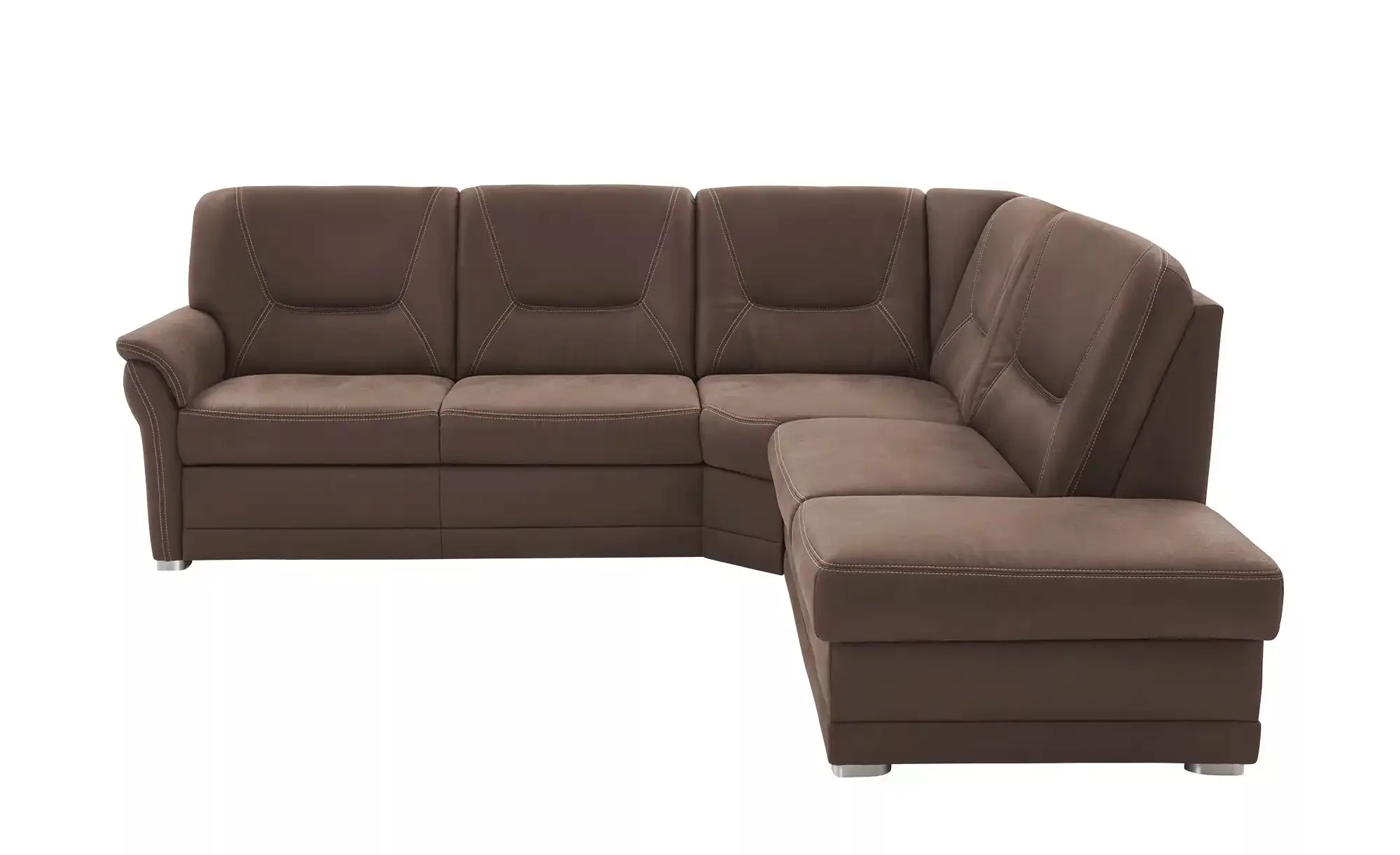 meinSofa Ecksofa  Edda ¦ braun ¦ Maße (cm): B: 253 H: 96 T: 238 Polstermöbe günstig online kaufen