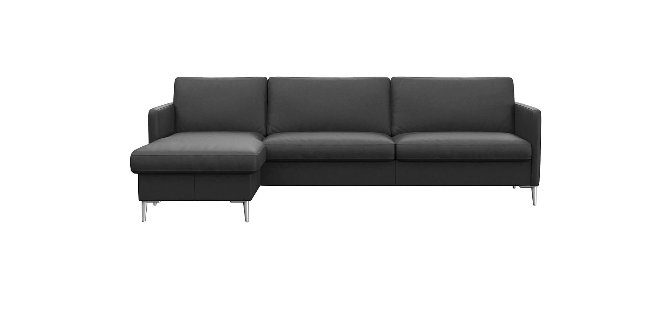 FLEXLUX Ecksofa "Fiore, super Sitzkomfort durch Kaltschaum im Sitz, L-Form" günstig online kaufen