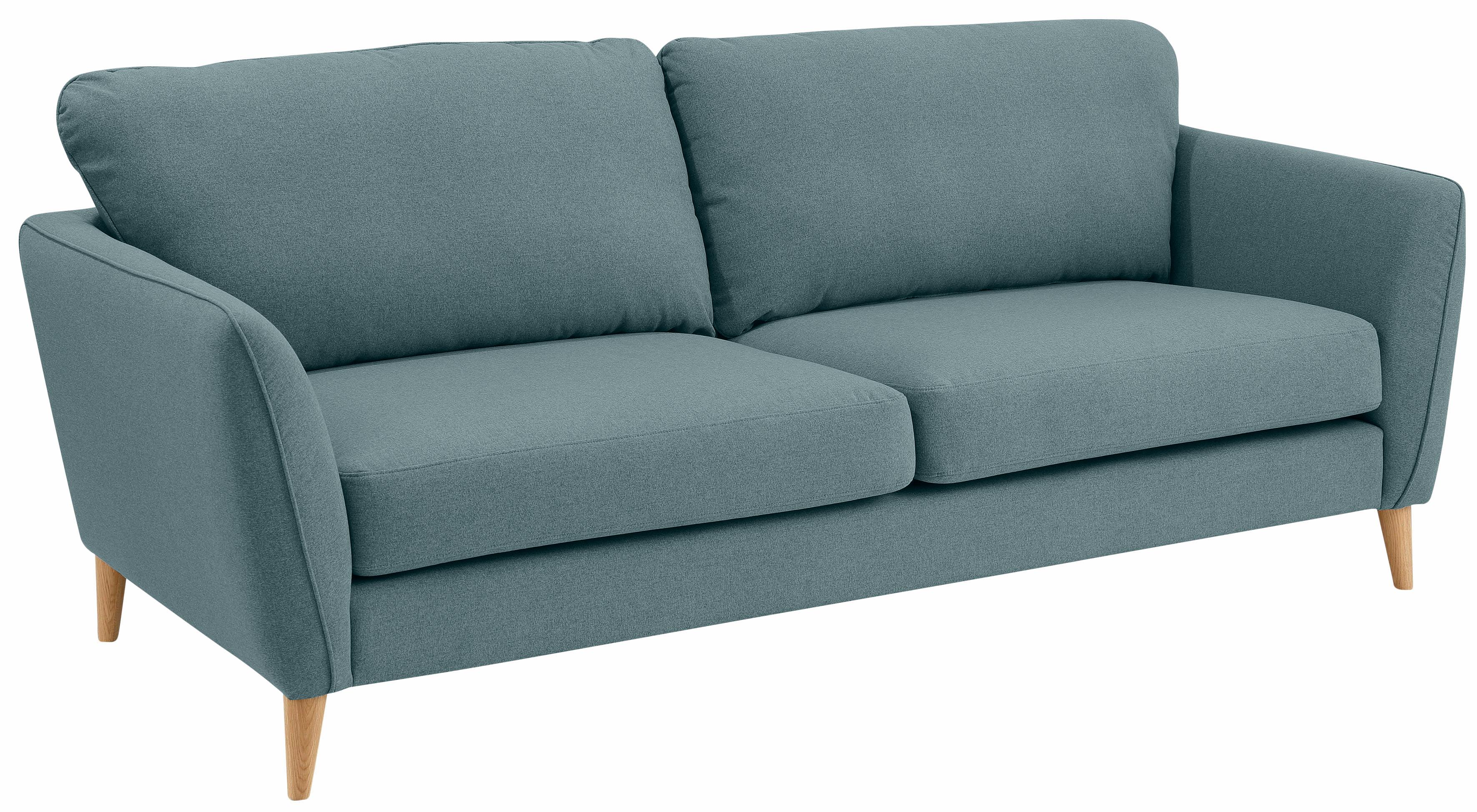 Home affaire 3-Sitzer MARSEILLE Sofa 206 cm, mit Massivholzbeinen aus Eiche günstig online kaufen