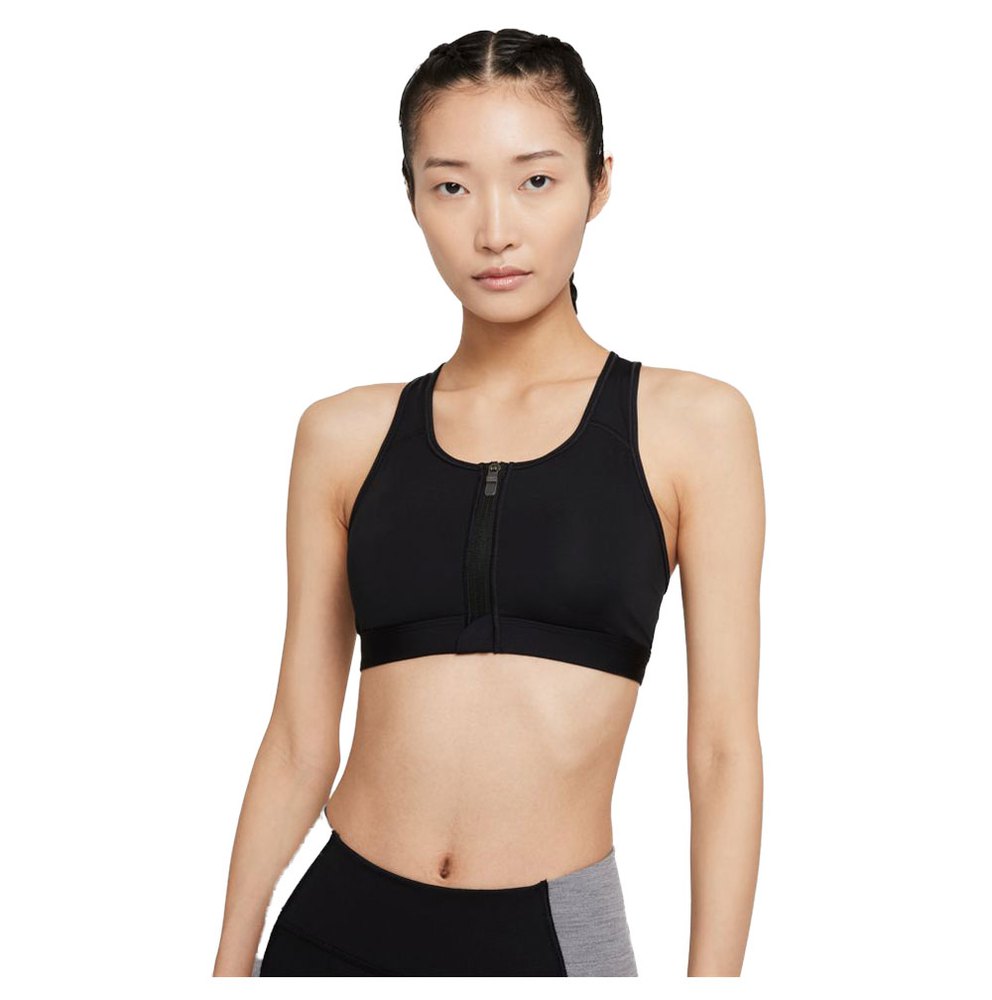 Nike Dri Fit Swoosh Bh XS Black / White günstig online kaufen
