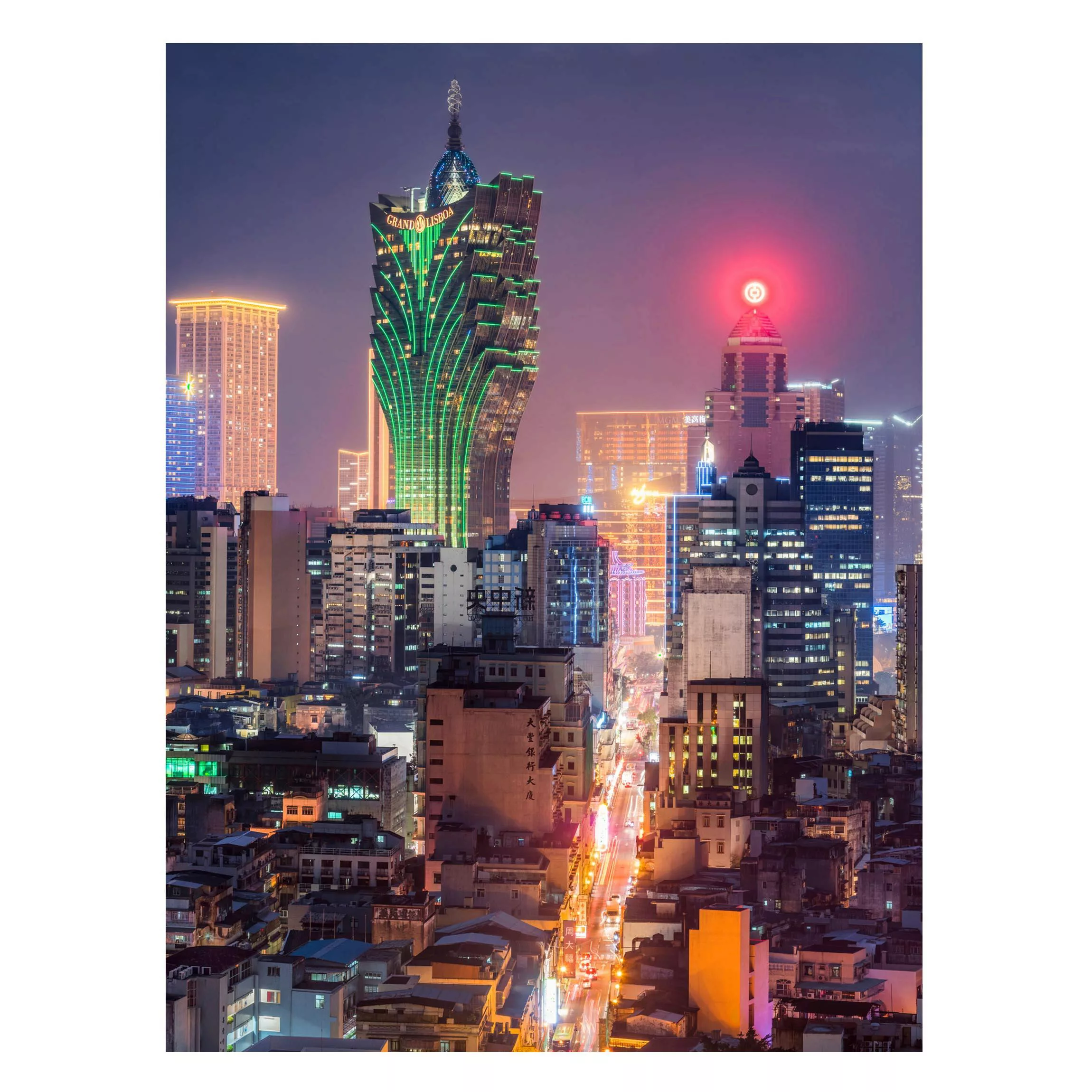 Magnettafel Nachtlichter von Macau günstig online kaufen