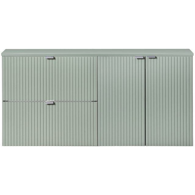 Lomadox Unterschrank NEWPORT-56-GREEN Waschtisch Doppelwaschtisch 120cm, gr günstig online kaufen