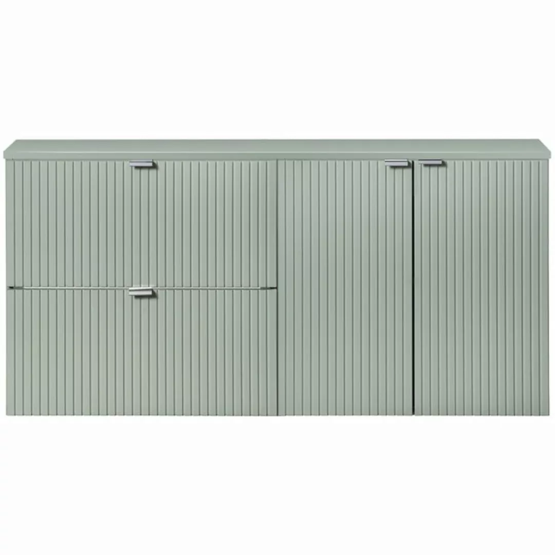 Lomadox Unterschrank NEWPORT-56-GREEN Waschtisch Doppelwaschtisch 120cm, gr günstig online kaufen