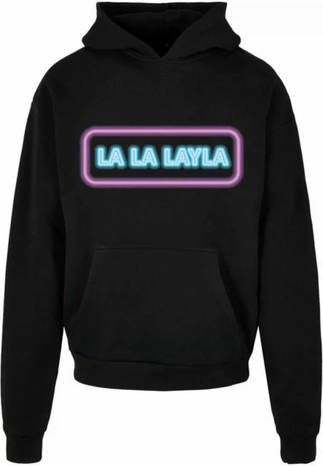 Merchcode Kapuzensweatshirt Merchcode Herren LA LA LAYLA Ultra Heavy Hoody günstig online kaufen