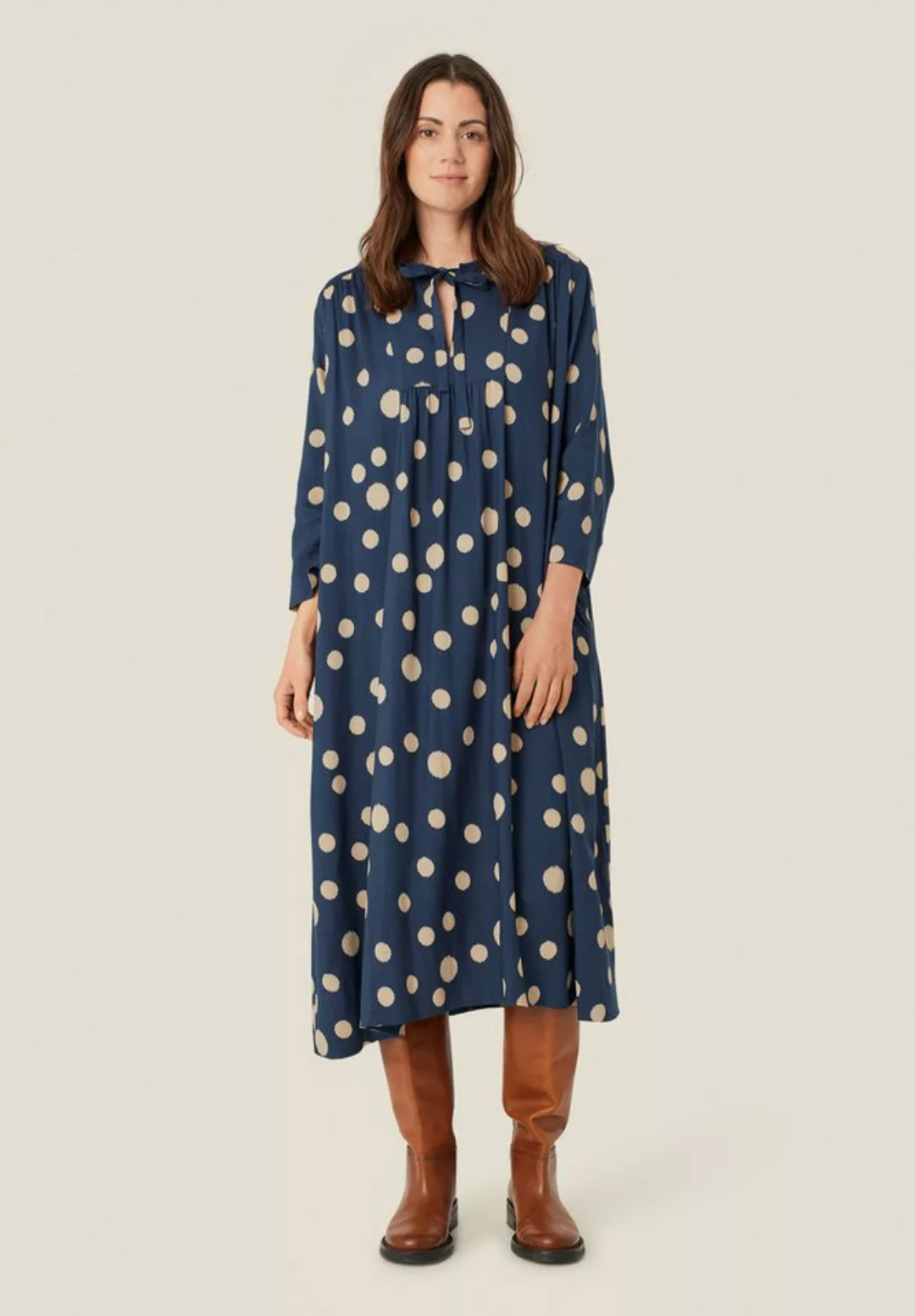 Masai Blusenkleid MaNidge Bindebändern am Hals, Einschubtaschen günstig online kaufen