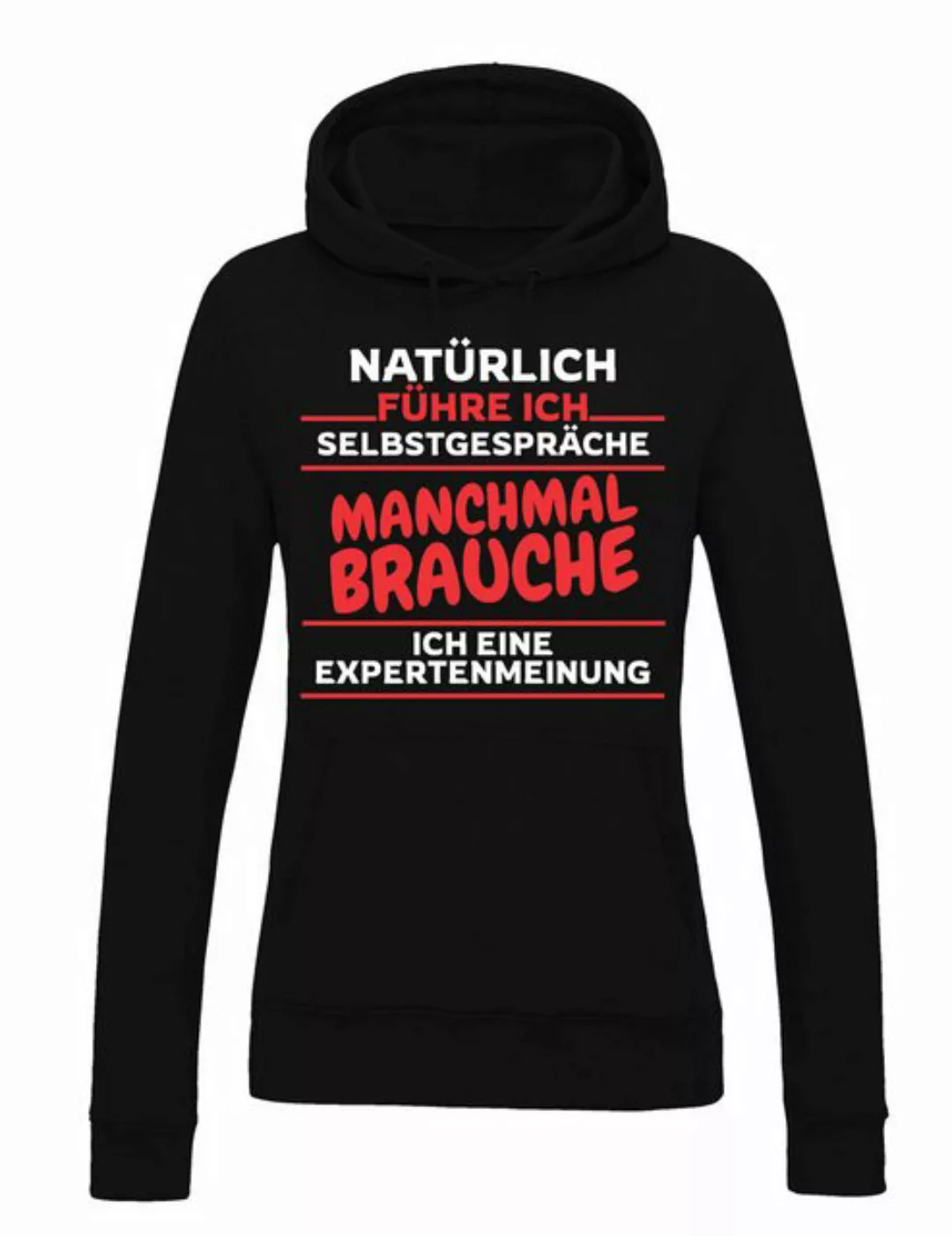 Youth Designz Kapuzenpullover "Selbstgespräche" Damen Hoodie Pullover mit l günstig online kaufen