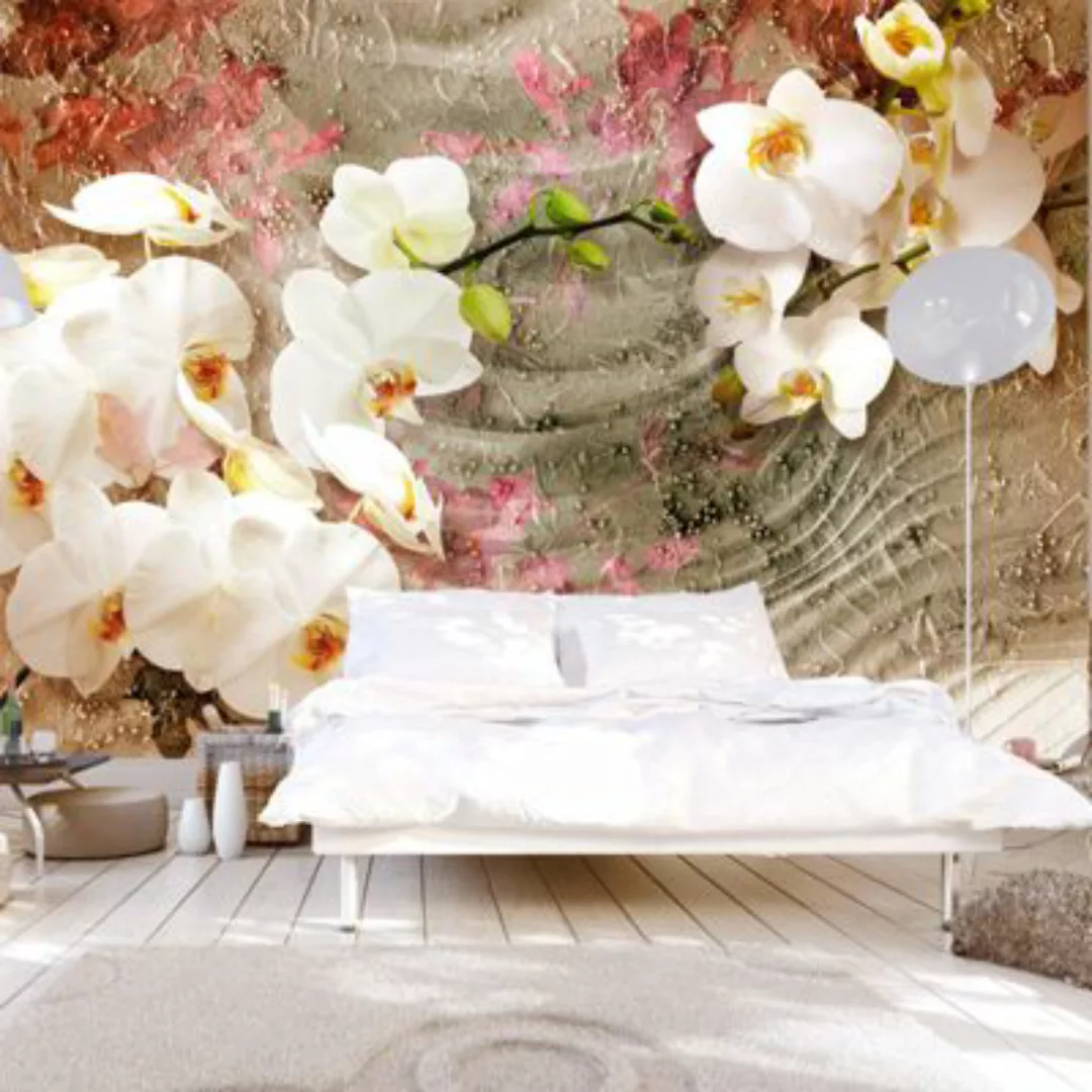 artgeist Fototapete Desert Orchid mehrfarbig Gr. 100 x 70 günstig online kaufen